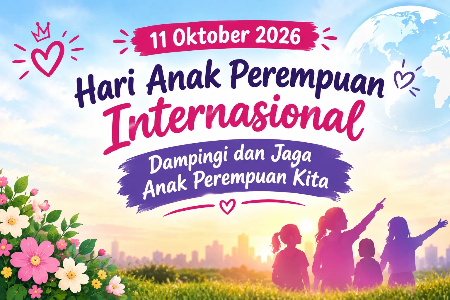 11 Oktober 2026 : Hari Anak Perempuan Internasional