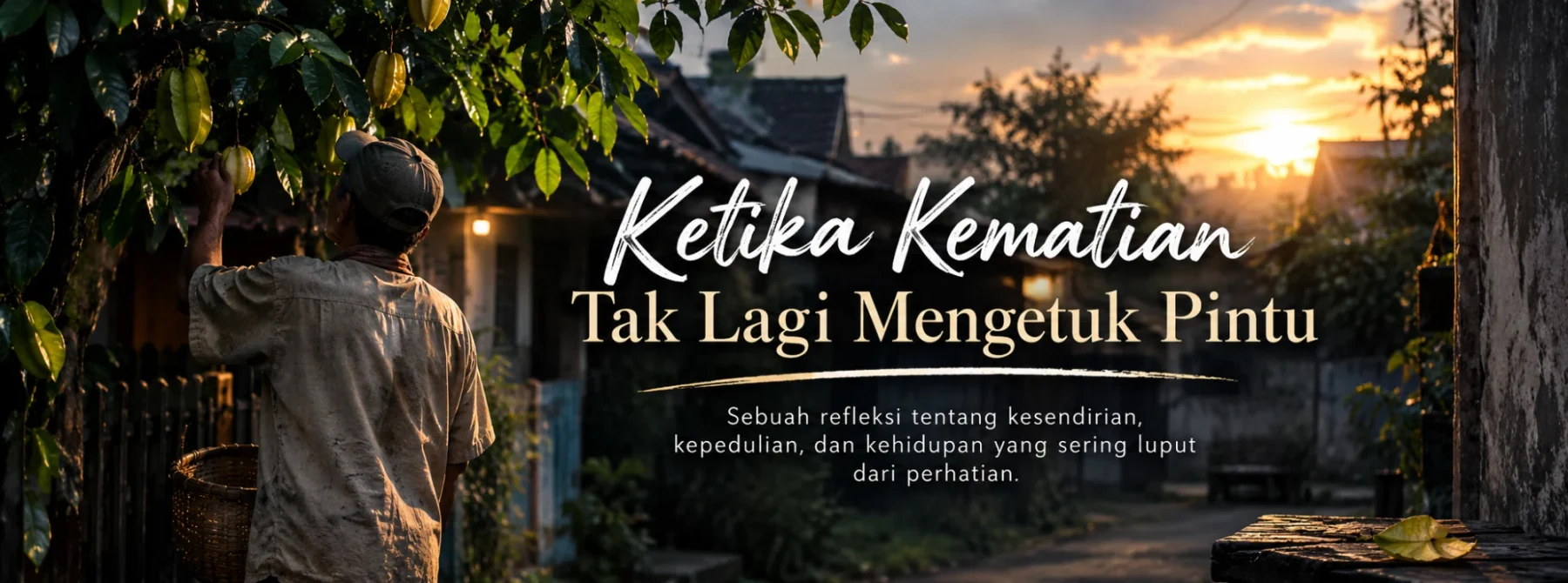 Ketika Kematian tak lagi Mengetuk Pintu