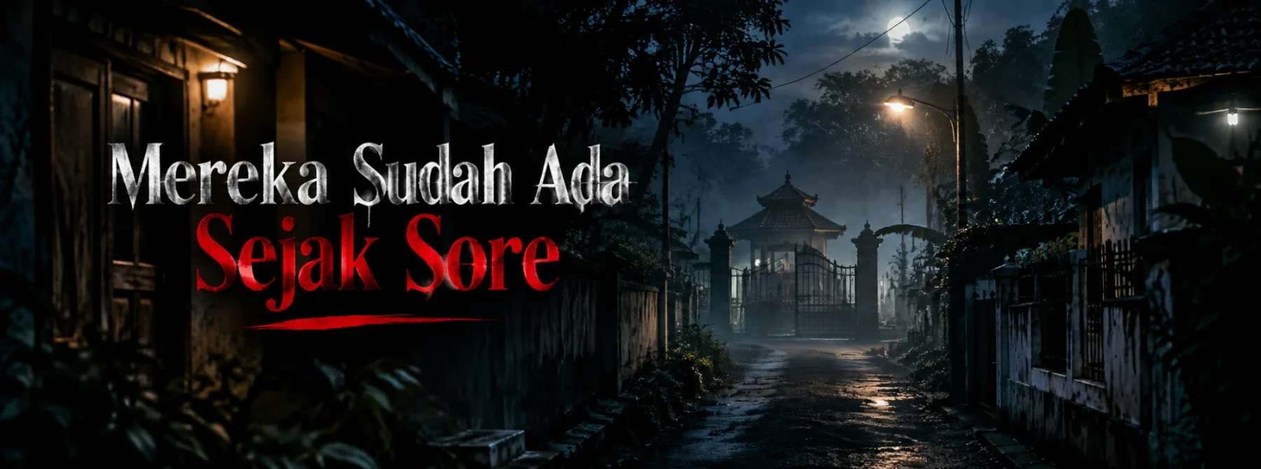 MEREKA SUDAH ADA SEJAK SORE